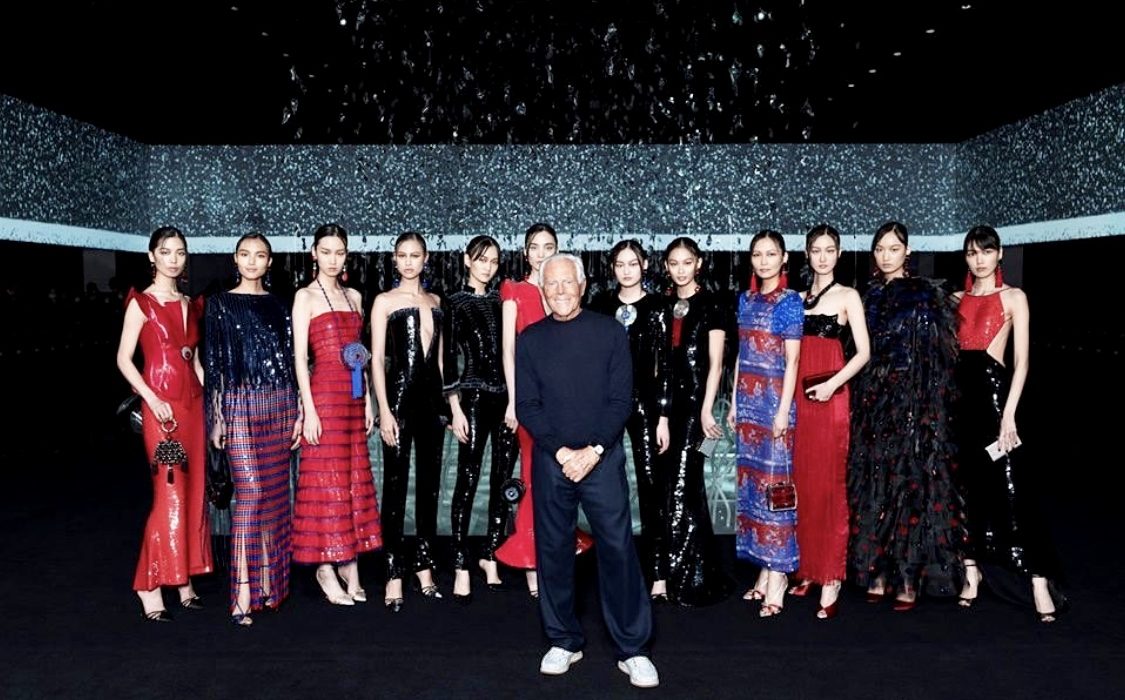 Armani Presenta su nueva Colección En Privado Ante Amenaza por el Coronavirus en Italia