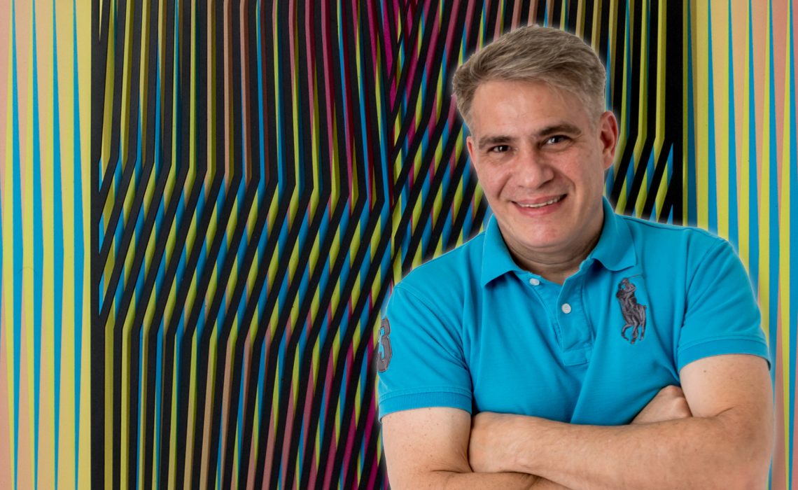 Daniel Pérez Mora de Productor Musical a Artista Plástico con «Vibrant Lines»