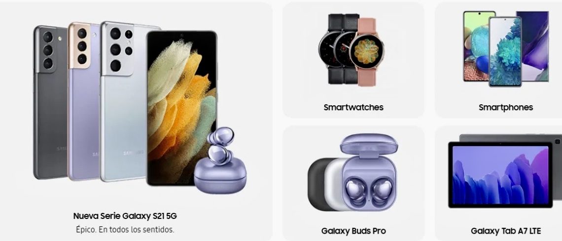 Samsung Latin Activo Tienda en Línea para Venezuela