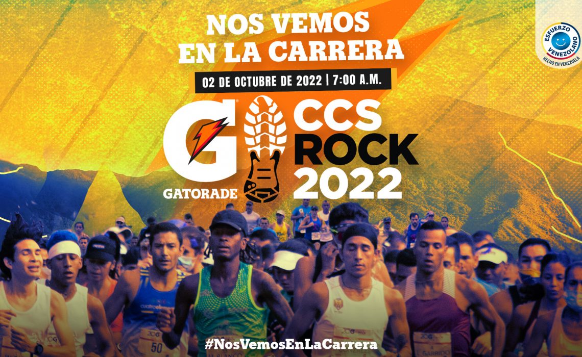 Gatorade Caracas Rock Se Celebrará el 2 de Octubre y Las Inscripciones ya Están Abiertas