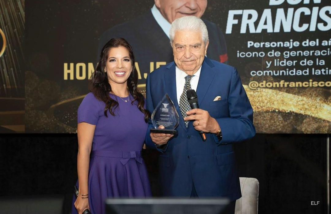 Don Francisco Recibe Homenaje y Premio Icono se Generaciones en Latino Wall Street Awards