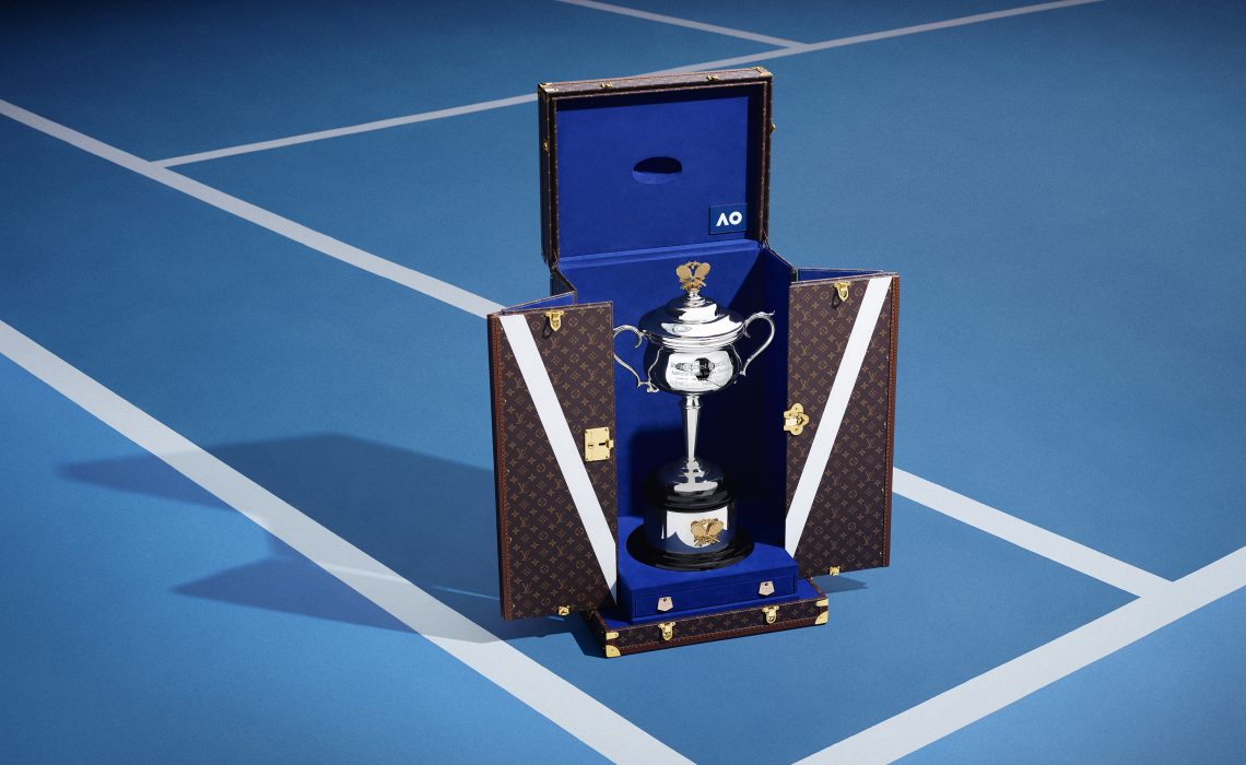 Louis Vuitton Engalana el Trofeo Norman Brookes Challenge Cup del Australia Open