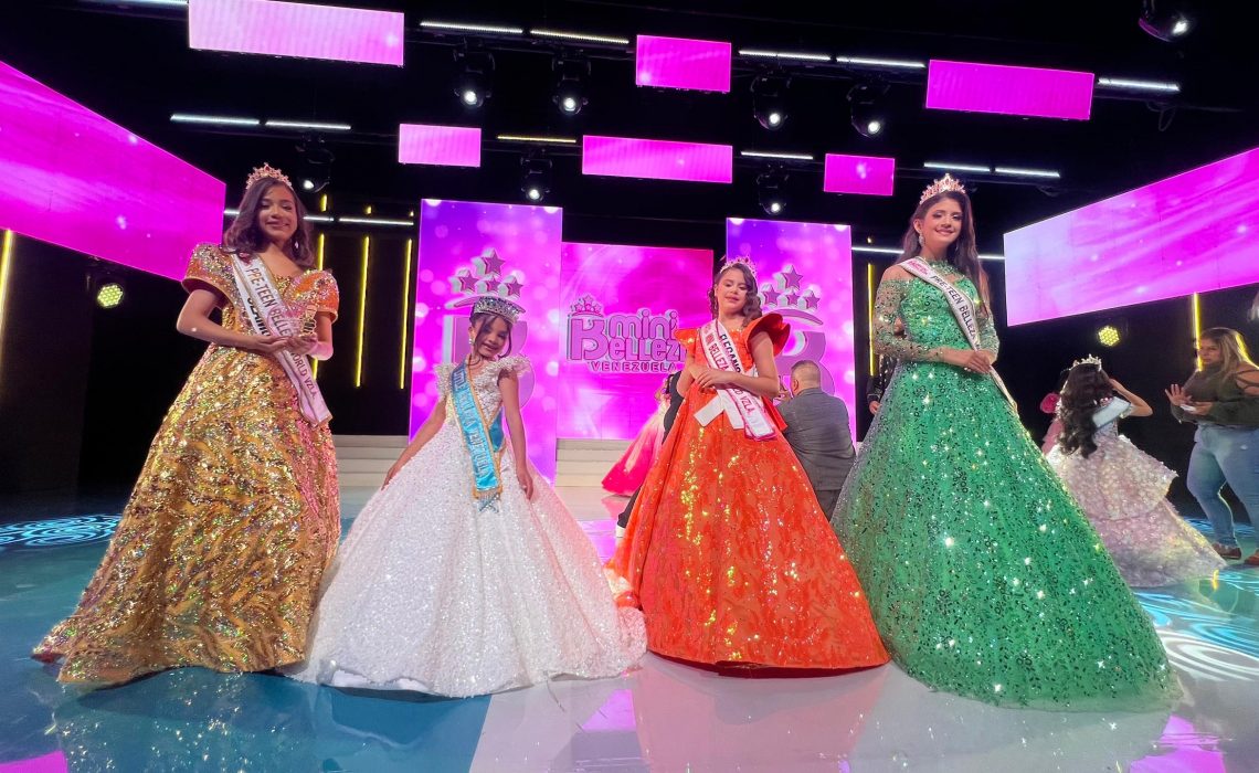 Aragua destacó en Miss Teen Belleza Venezuela y Mini Belleza Venezuela
