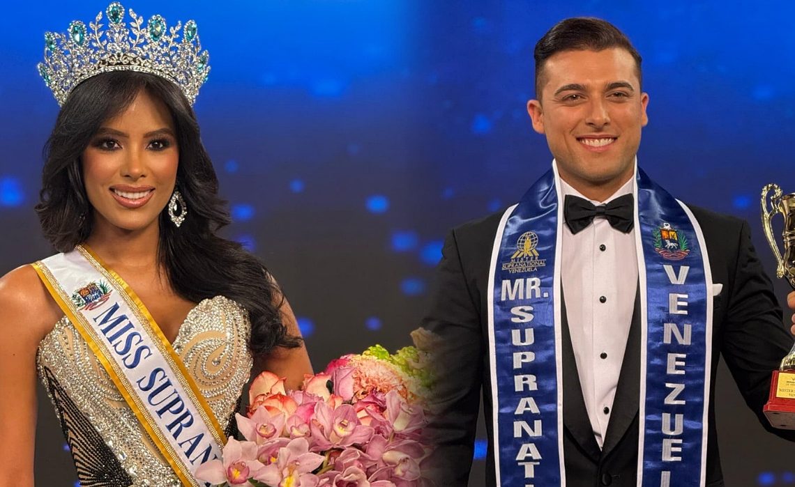 Leix Collins y Víctor Battista representarán a Venezuela en el Miss y Mister Supranational 2025