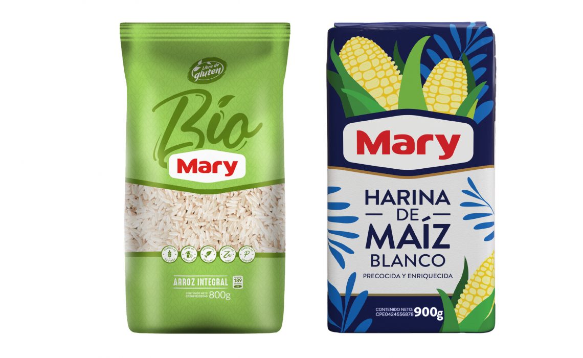 Harina de Maíz Mary y Arroz Bio Mary certificados libres de gluten