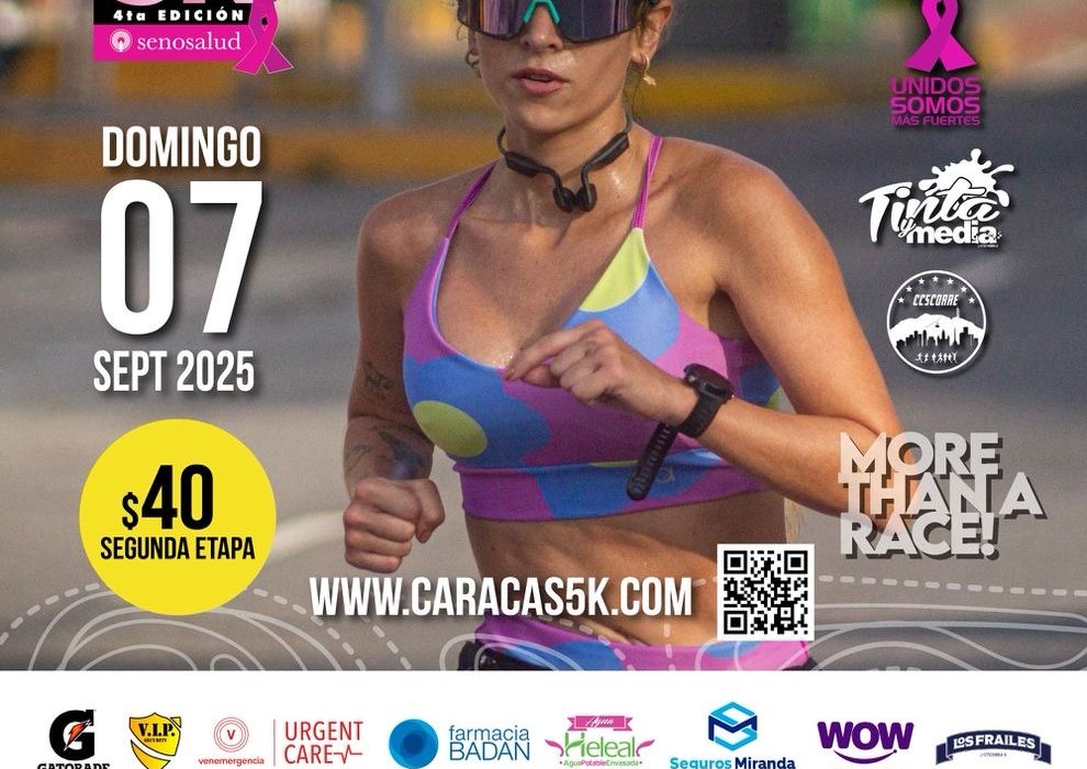 Caracas 5K: Energía y Solidaridad desbordan las Calles de la Ciudad
