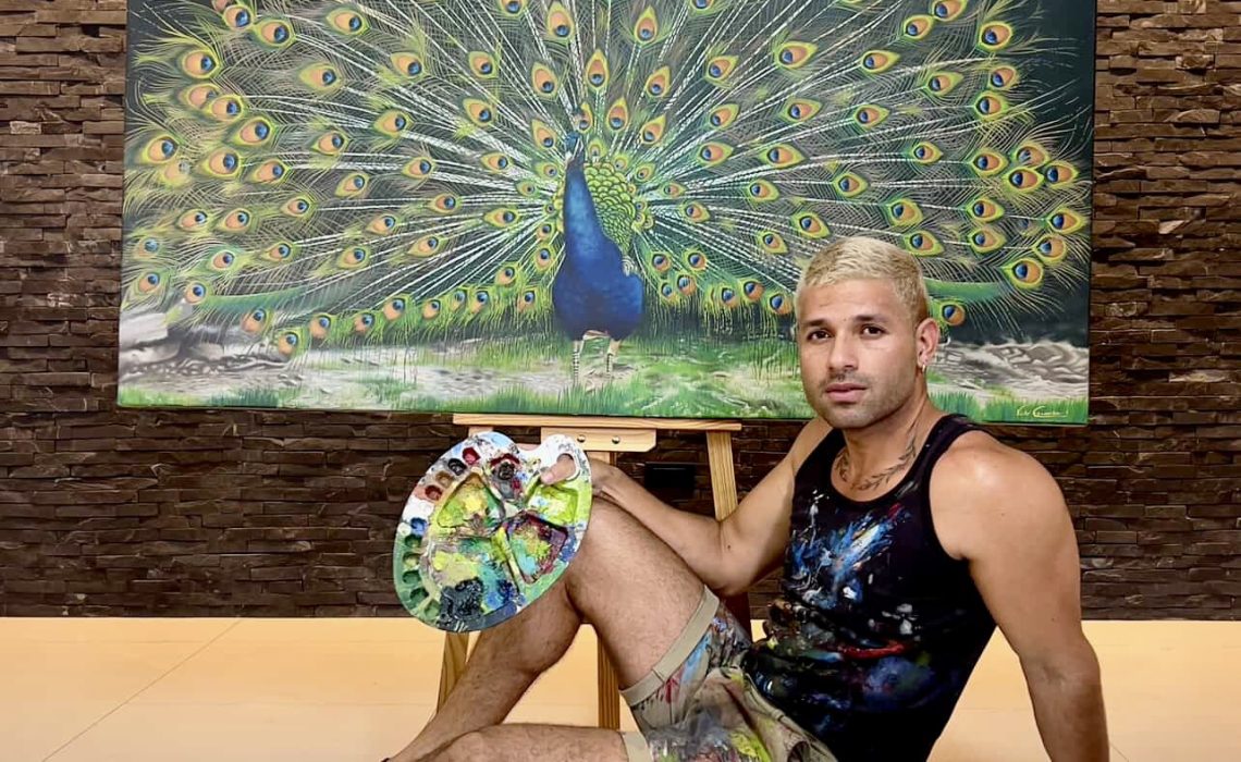 Víctor Escorcha: Sueños Plasmados en Arte