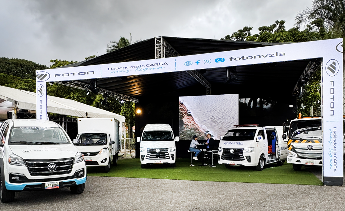 Foton presente en Expo Transporte2025: Versatilidad y adaptación al mercado local