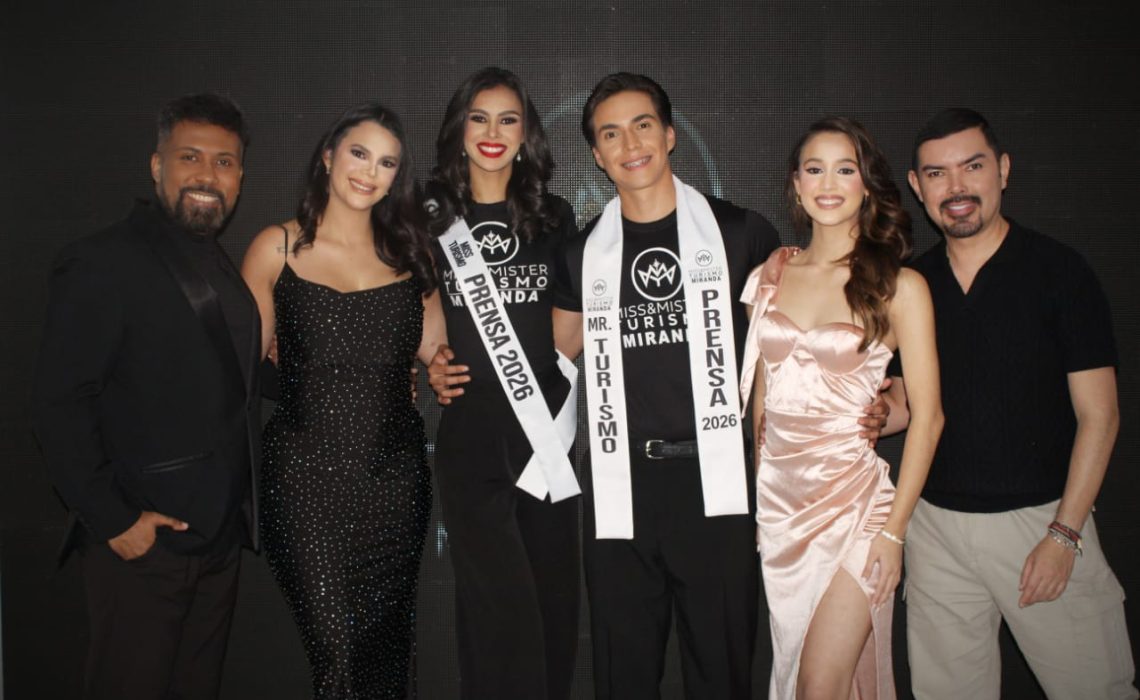 Gala del “Miss & Mister Turismo Miranda 2026” será el 4 de marzo en Caracas