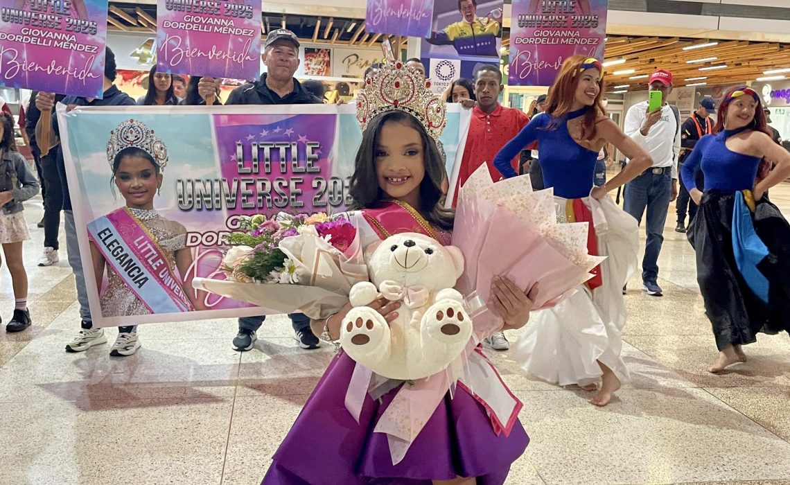 Giovanna Dordelli Méndez regresó a Venezuela con el título “Little Universe 2026”