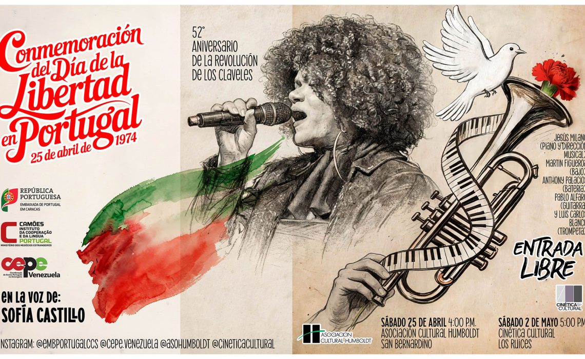 Portugal conmemora en Caracas el 52º aniversario de la Revolución de los Claveles con un homenaje musical
