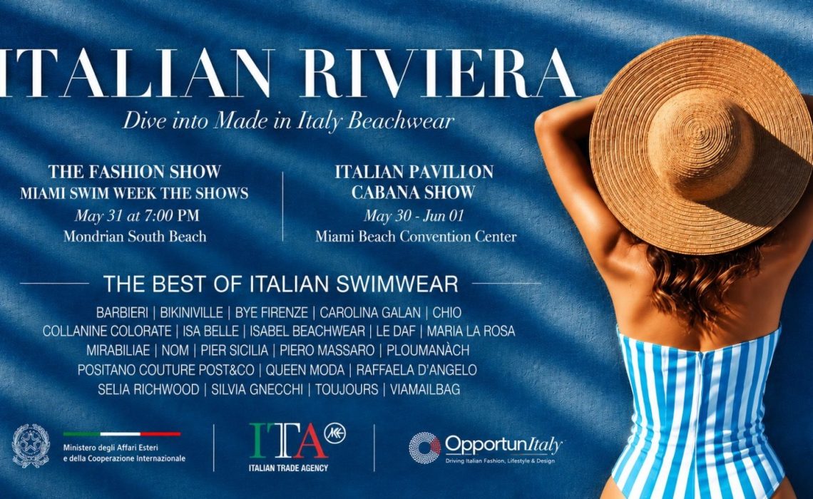 El Made in Italy se apodera de Miami Swim Week y Cabana con “Italian Riviera”