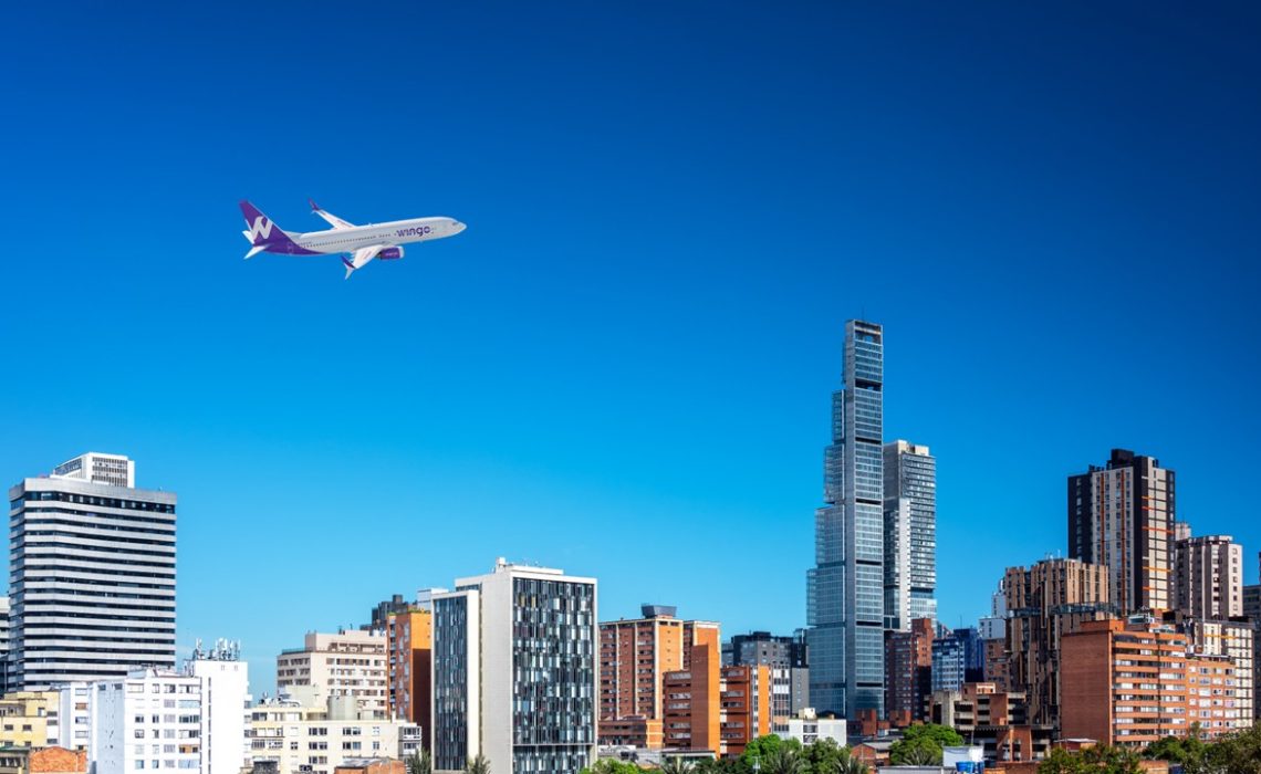 Wingo anuncia nueva ruta directa entre Valencia y Bogotá