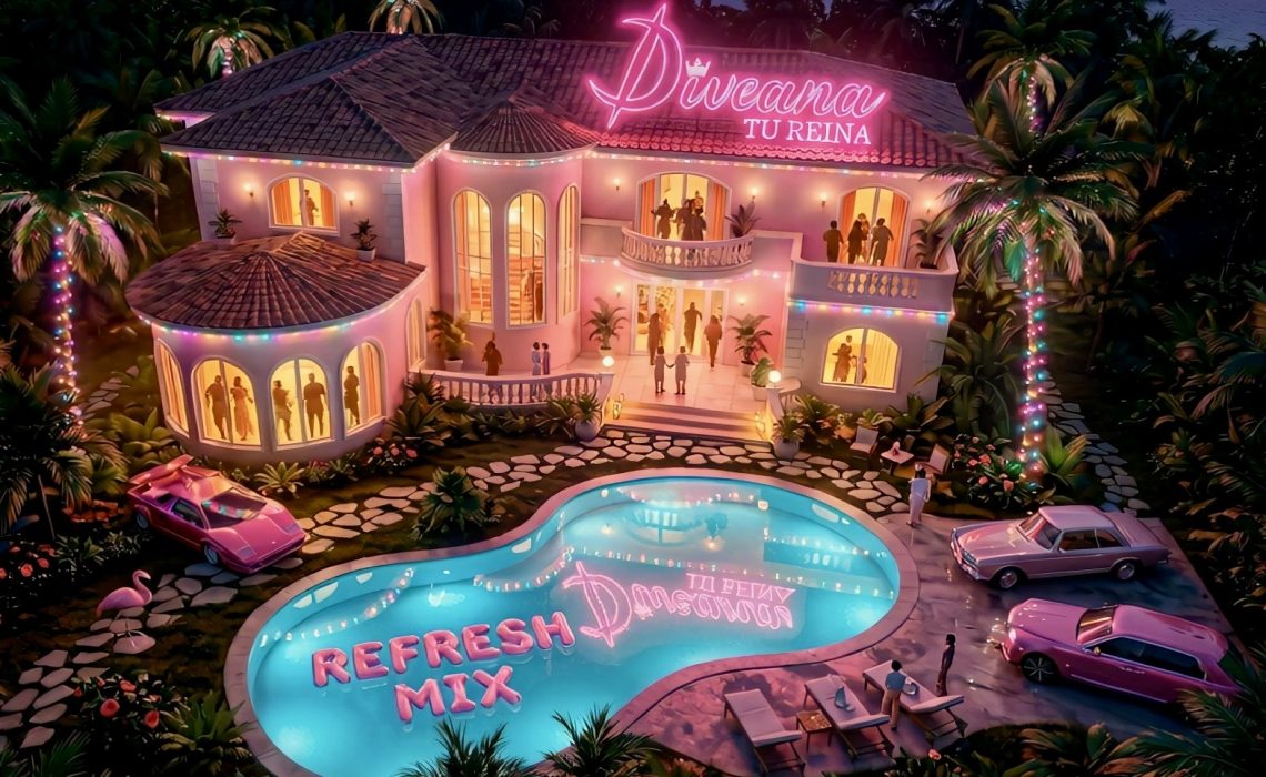 Diveana se reinventa con “Refresh Mix”: El álbum que fusiona su legado con sonidos modernos