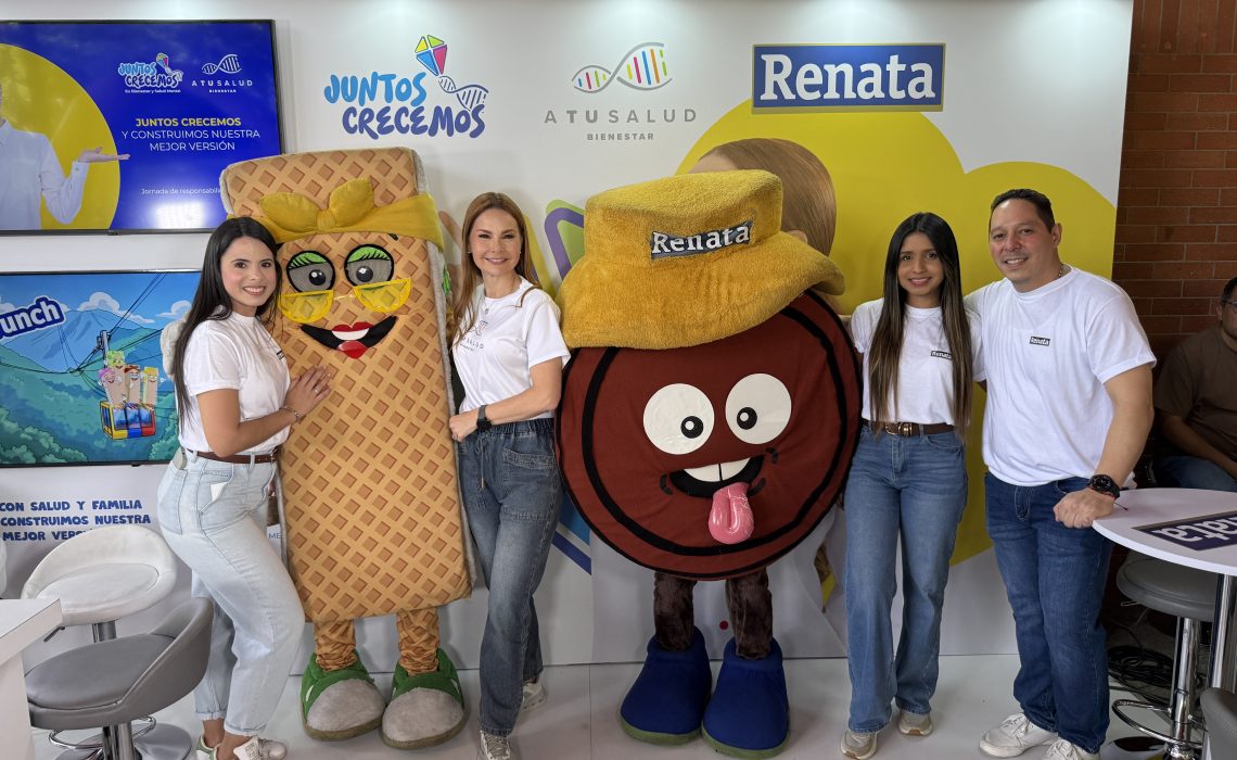 Renata llenó de diversión y felicidad la jornada de salud mental «Juntos Crecemos» en Fe y Alegría de La Vega de la mano de A Tu Salud.