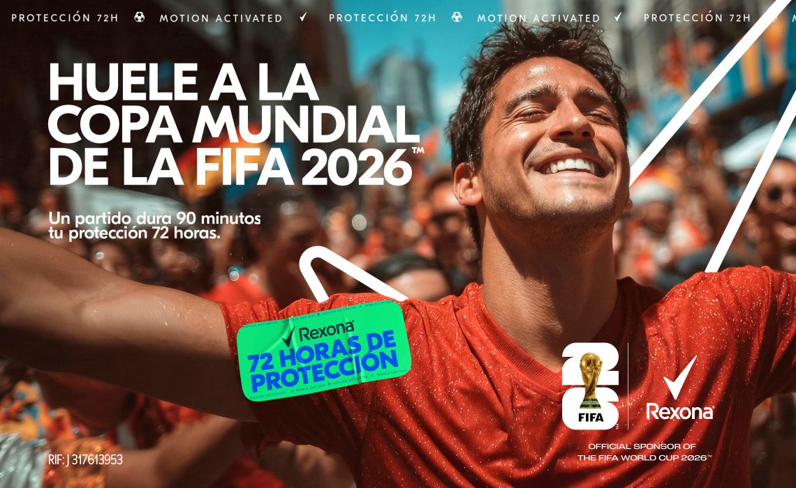 Rexona enciende la pasión del fútbol en Venezuela con el lanzamiento de su campaña “Huele a Copa Mundial de la FIFA 2026™»