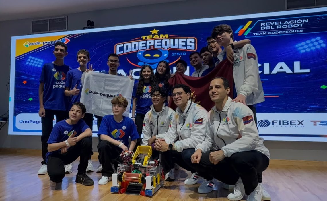 Codepeques presentó su robot Solaris rumbo a la Copa KA’I 2026