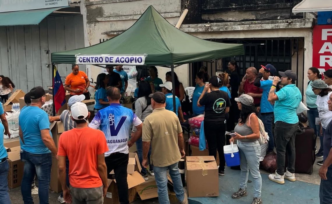 Habilitan más de 40 centros de acopio en Carabobo para canalizar ayuda humanitaria
