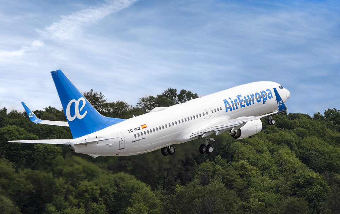 Air Europa desviará su ruta Madrid-Caracas a Valencia hasta el 31 de julio por los terremotos