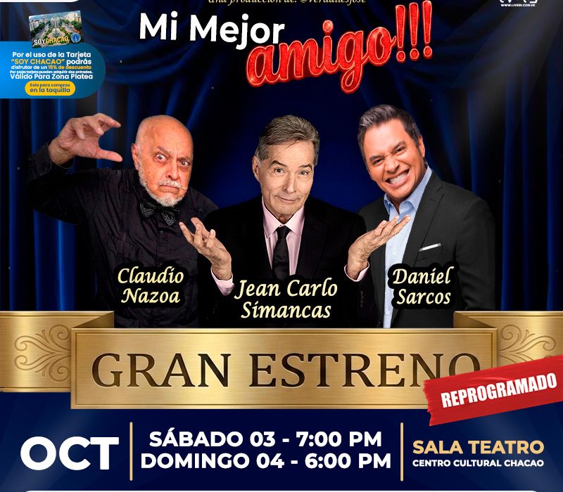 Centro Cultural Chacao anuncia reprogramacion de su cartelera teatral