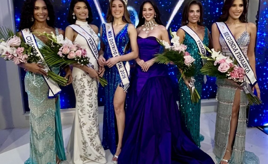 Daniela Sotillo se alza como Miss Distrito Capital 2026