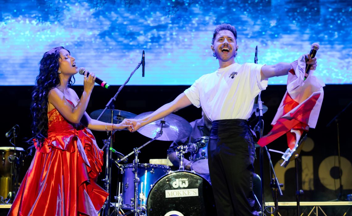 Osvaldo Supino triunfa en el Latin Milan Festival: 10.000 personas celebran su dueto con Lita Pezo