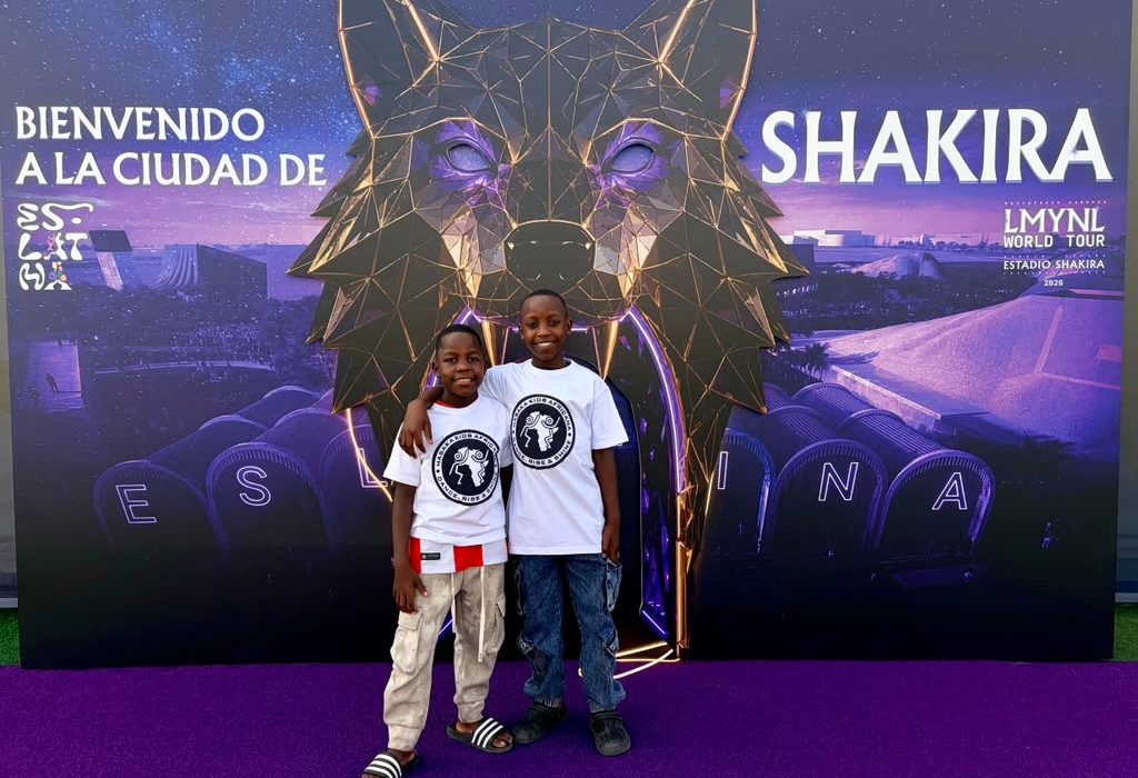 La historia que Shakira no conocía: Los dos niños que estuvieron con ella en el Mundial y que pertenecían a Masaka Kids Africana