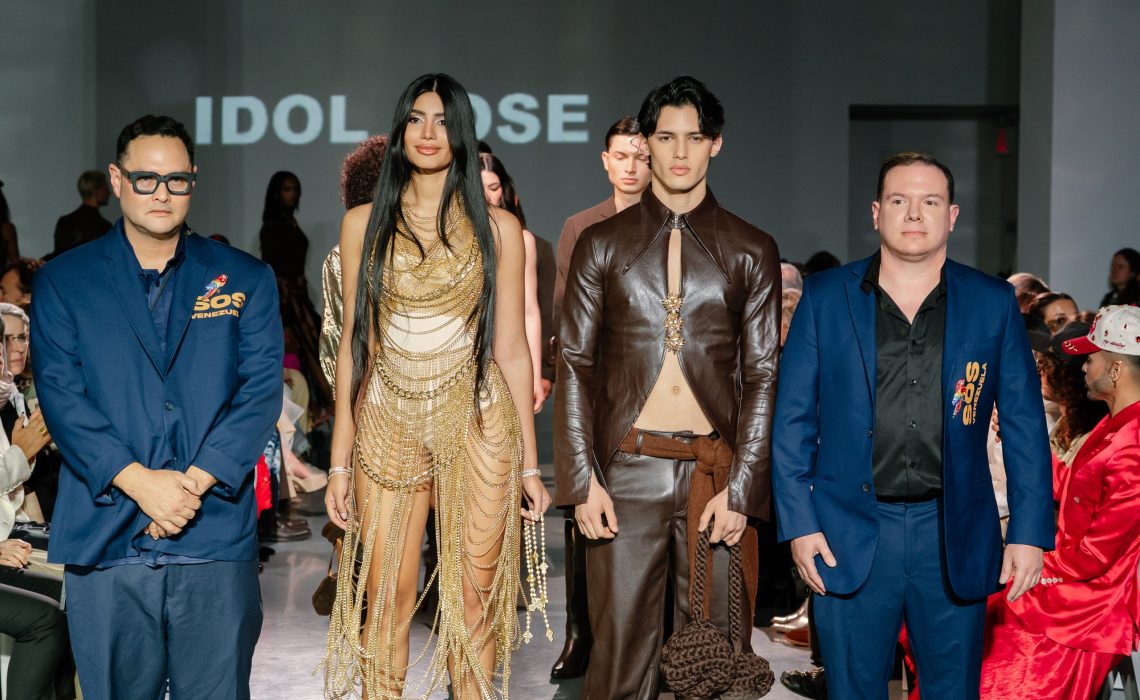 Sthefany Gutiérrez paraliza Nueva York: La “Pocahontas venezolana” firma su regreso monumental a las pasarelas globales de la mano de Idol Jose