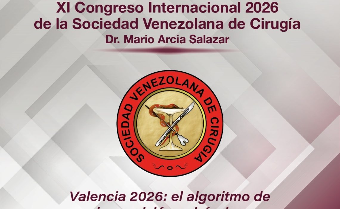La Cirugía Venezolana se encuentra con el futuro en Valencia este 22, 23 y 24 de octubre de 2026