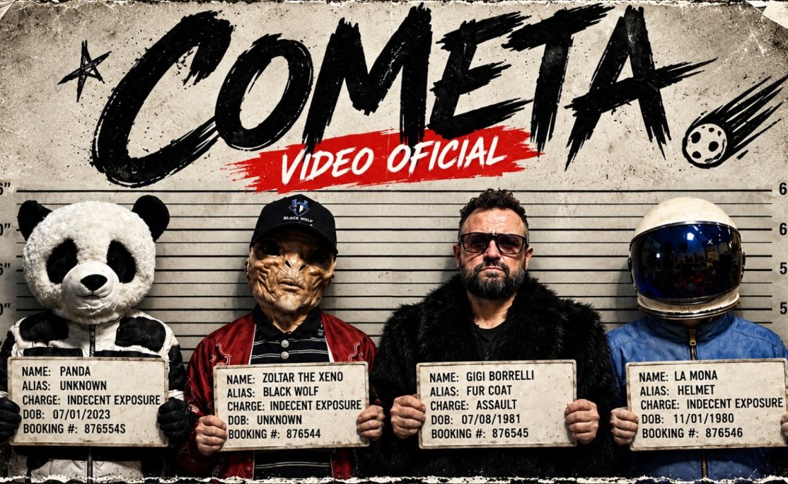 Gigi Borrelli estrena el videoclip oficial de “Cometa”, una historia que inicia de golpe