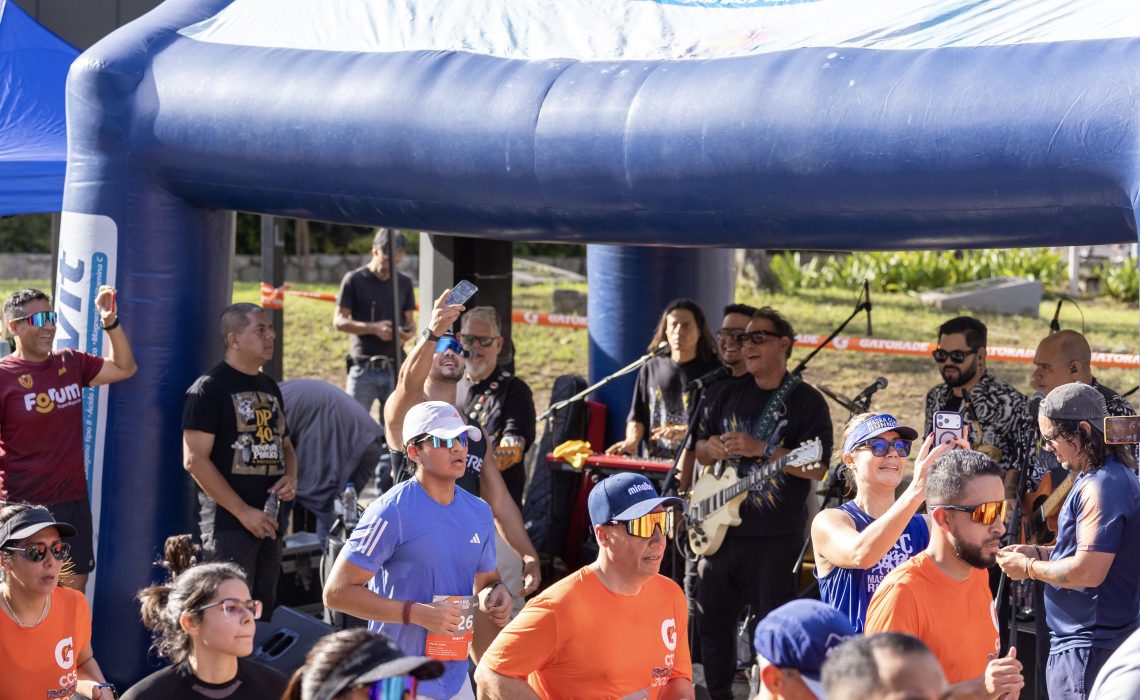 Caracas se vistió de running y música: Distrovit® y Desorden Público encendieron el kilómetro 9.5 de la Gatorade Caracas Rock 2026