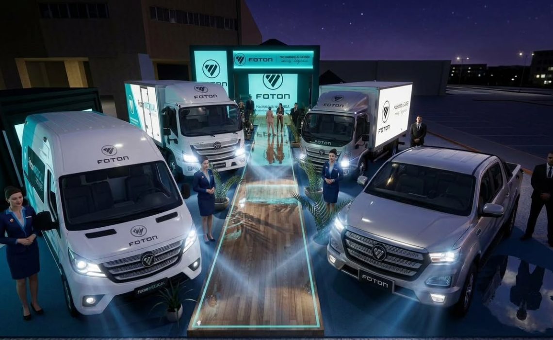 Foton alcanza el 5to. lugar en el ranking nacional y anuncia el lanzamiento del camión Auman R 45T